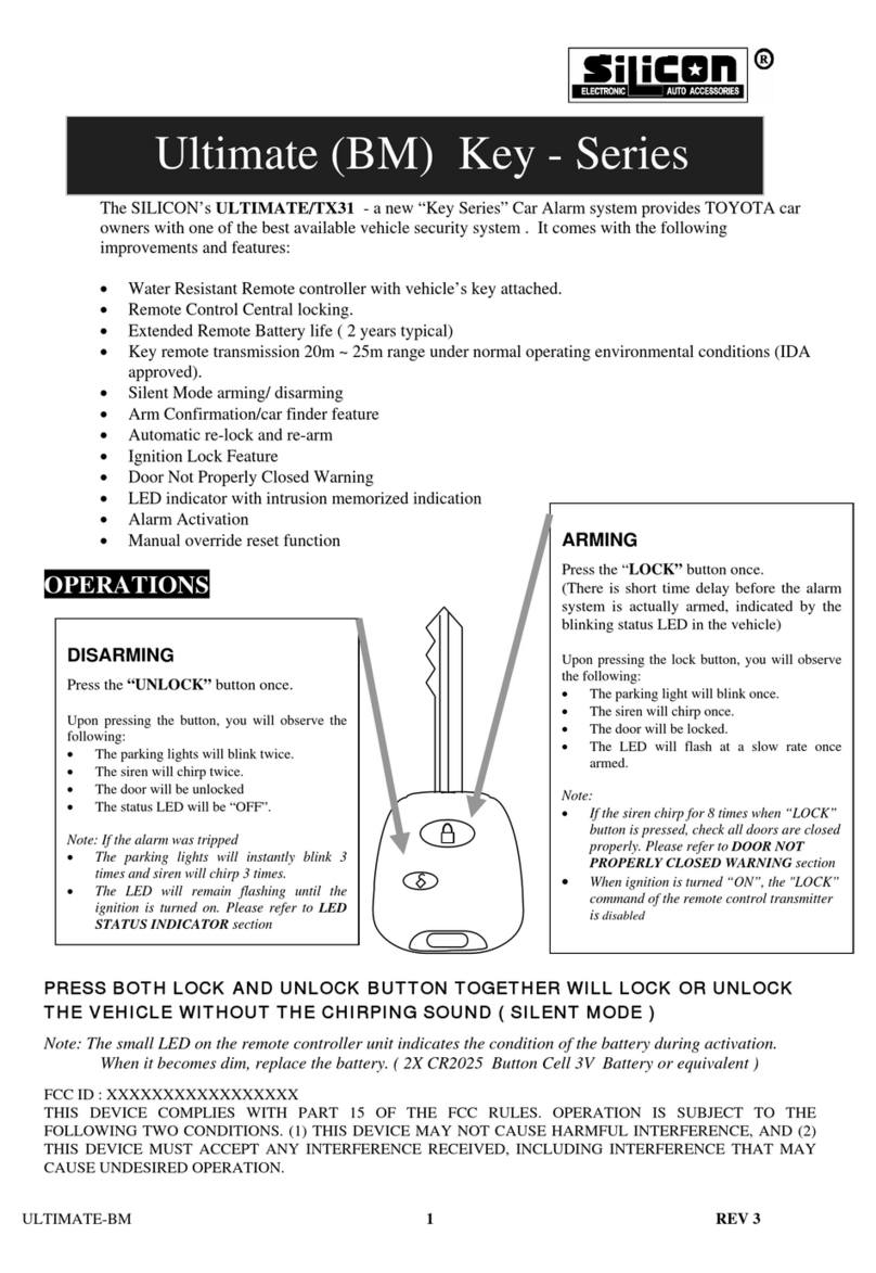 Silicon Electronic Key Series manual Silicon Electronic Key Series manual