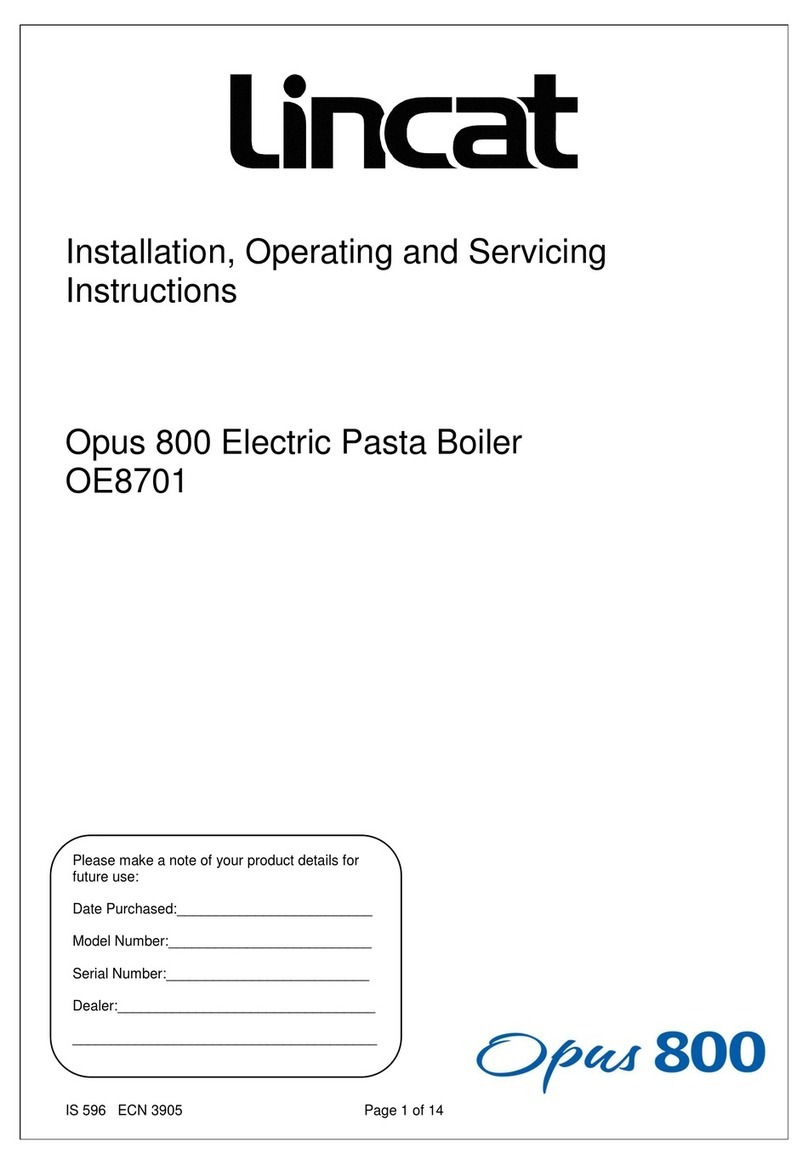 Lincat Opus 800 Series User guide