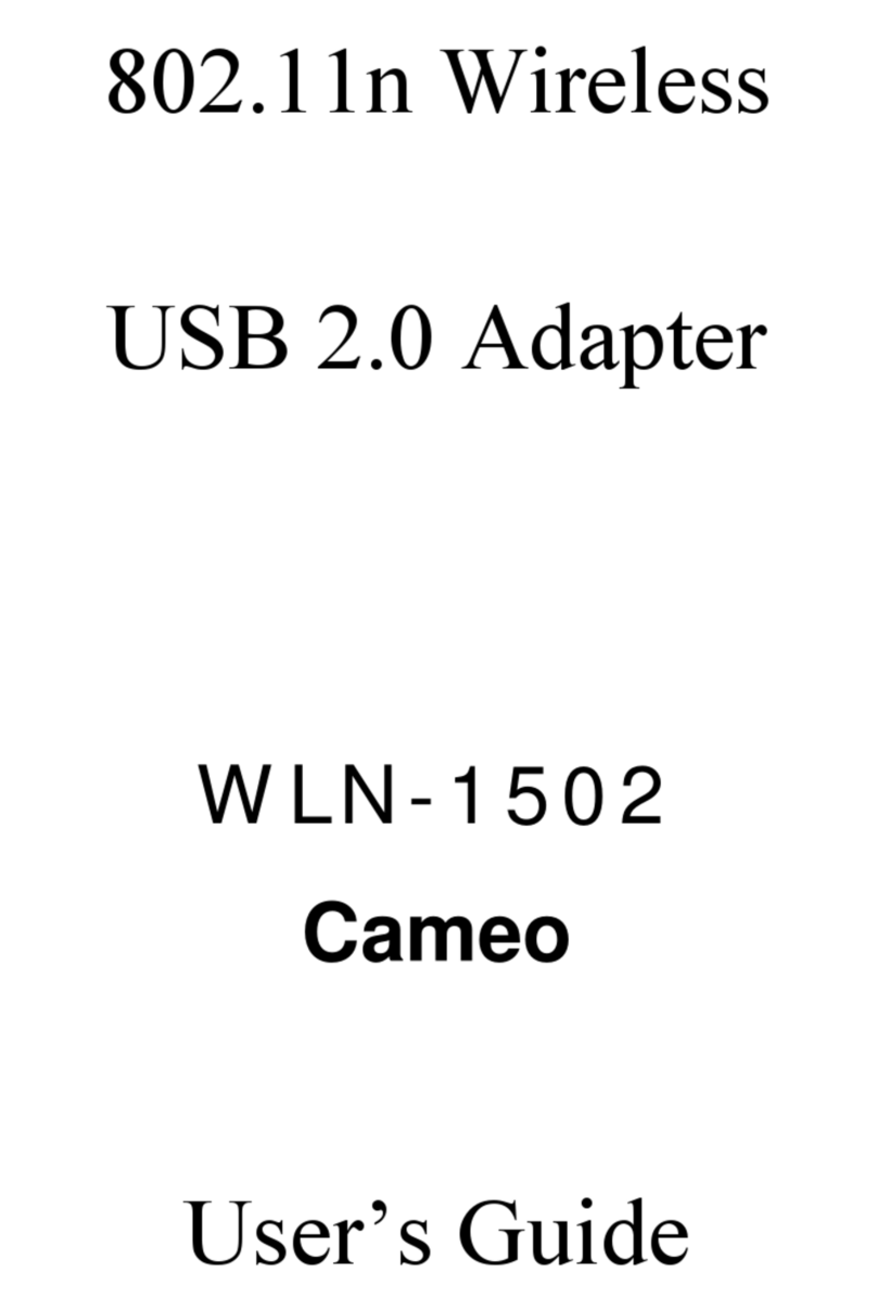 Cameo WLN-1502 user guide