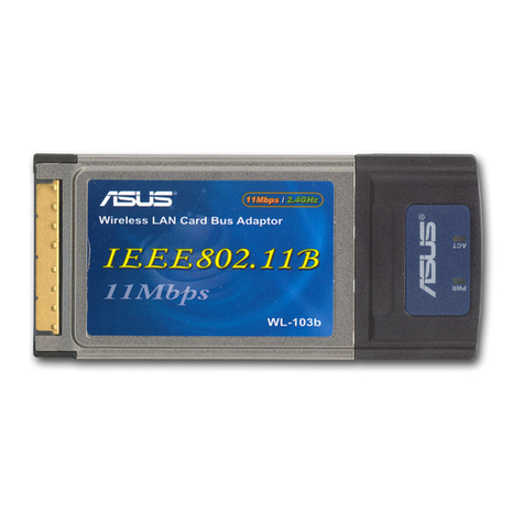 Asus WL-103b quick start guide