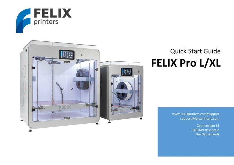 FELIXprinters FELIX Pro L quick start guide