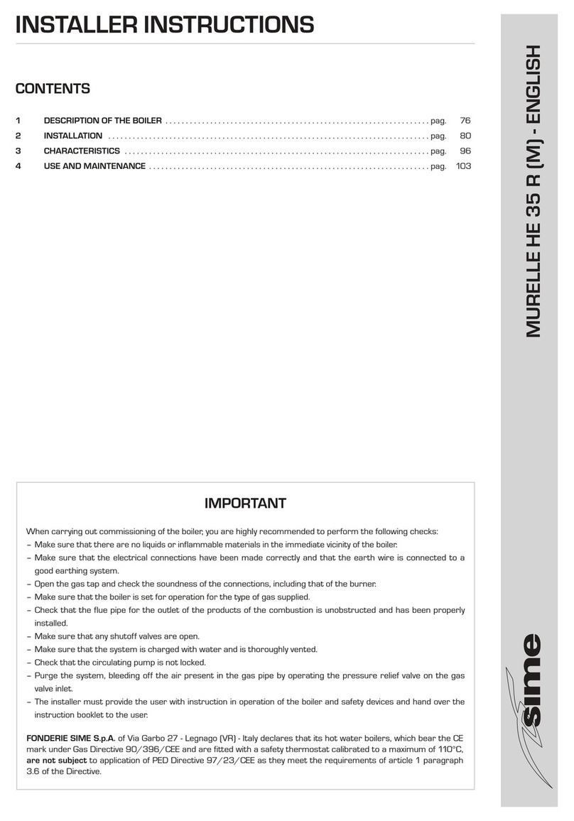 Sime MURELLE HM 35 R (M) User manual