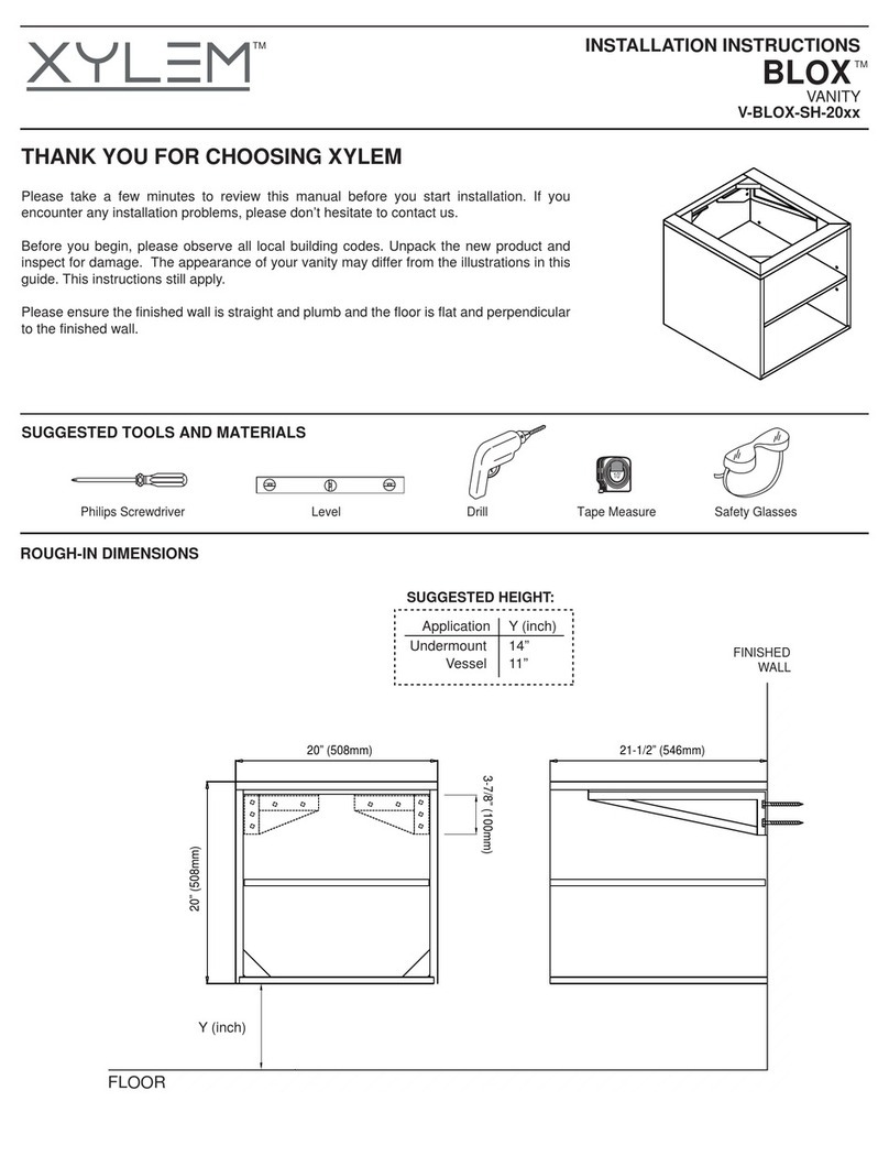 Xylem BLOX V-BLOX-SH-20 series User manual