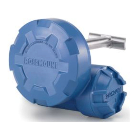 Rosemount 708 User manual