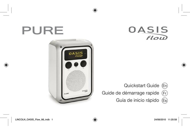 PURE Oasis Flow User manual