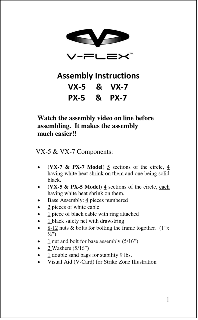 V-Flex VX-5 Assembly instructions