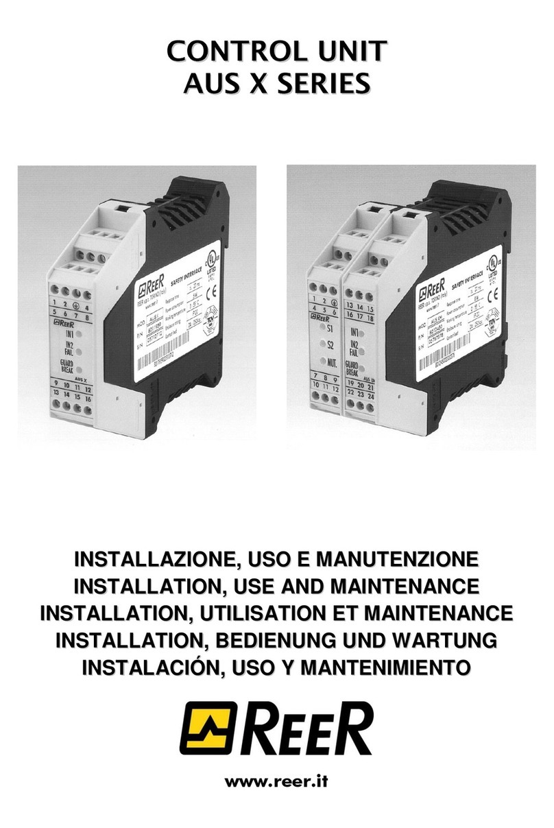 Reer Aus X Series User guide