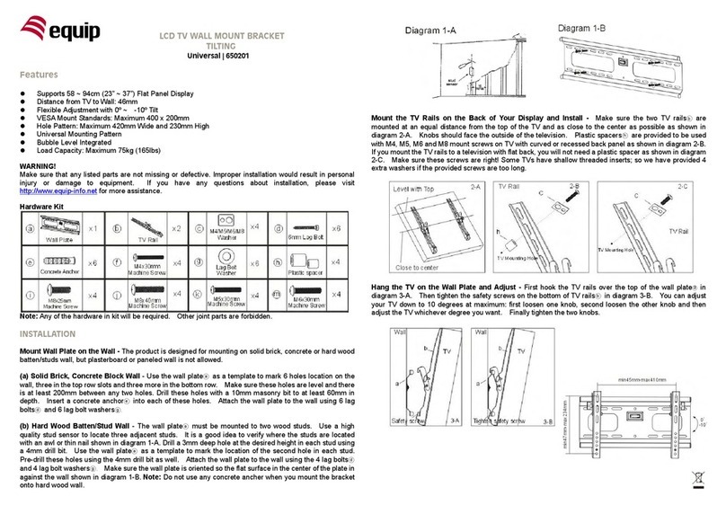 Equip Universal 650201 Quick installation guide