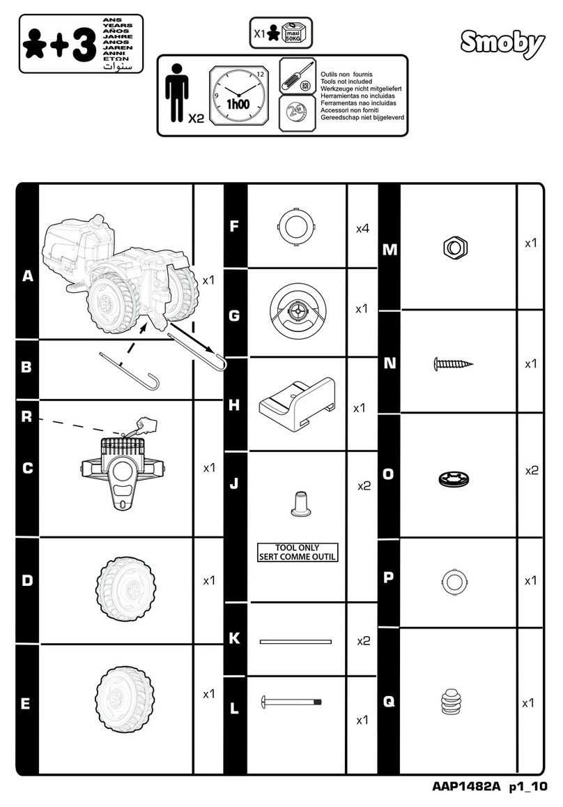Smoby AAP1482A User manual