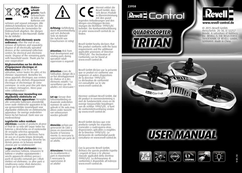REVELL TRITAN User manual