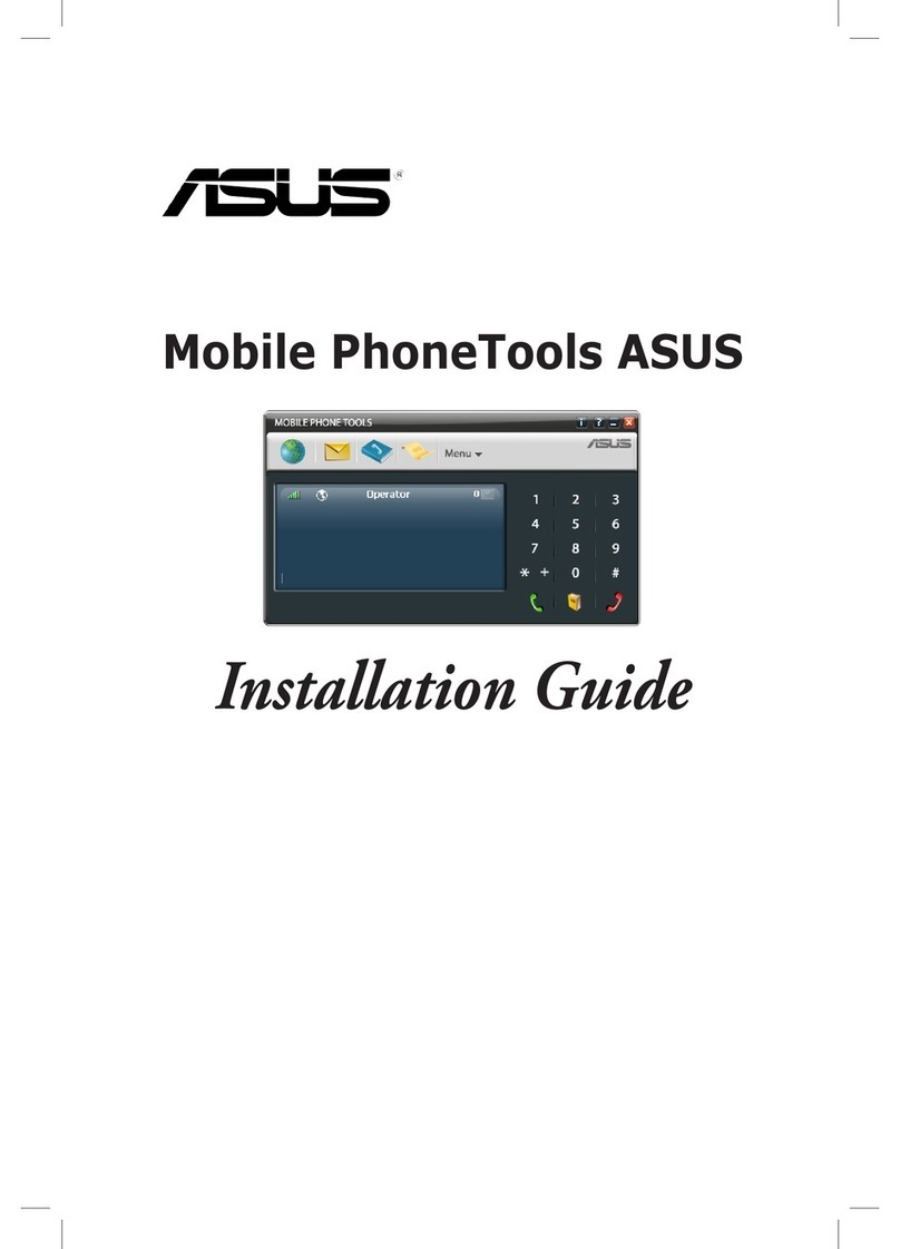 Asus ZENFONE T500 User manual Asus ZENFONE T500 User manual