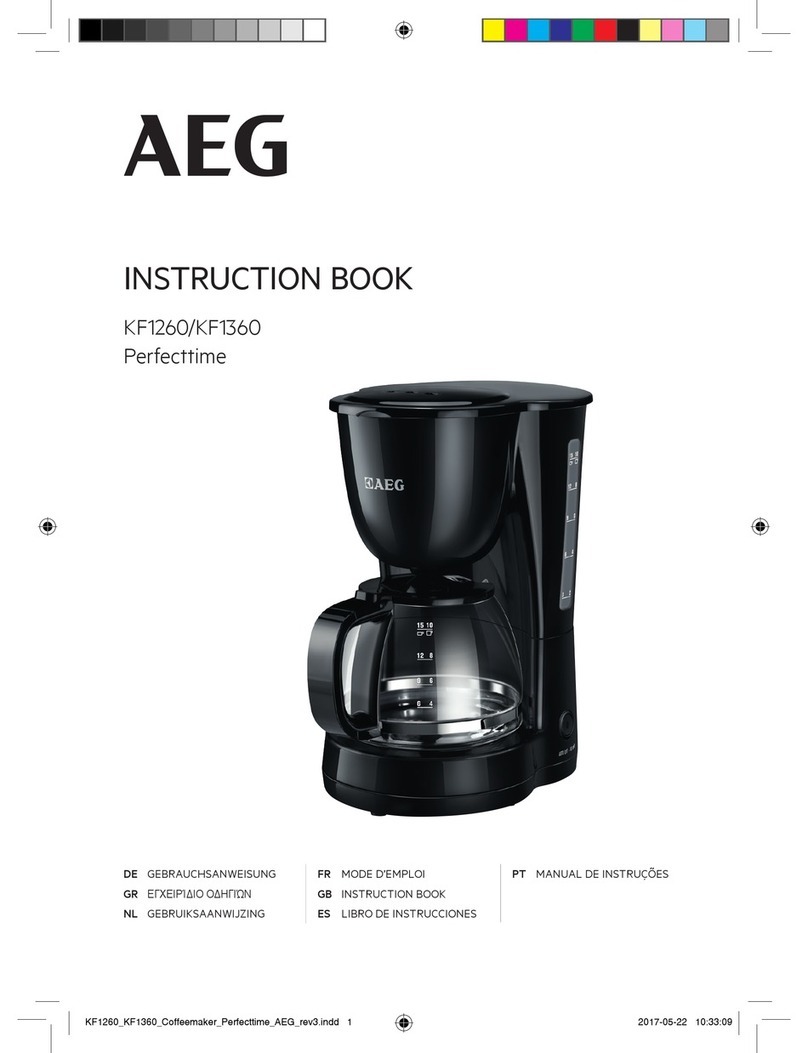 AEG KF1360 Perfecttime User manual