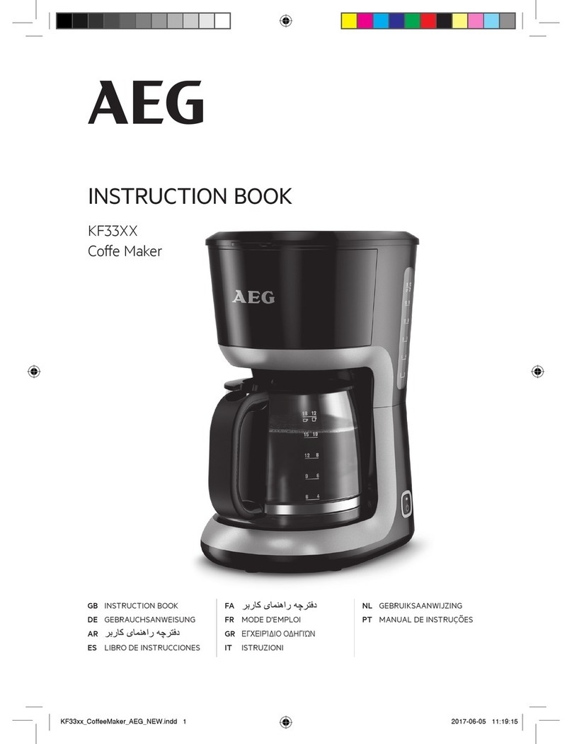 AEG KF33 Series User manual