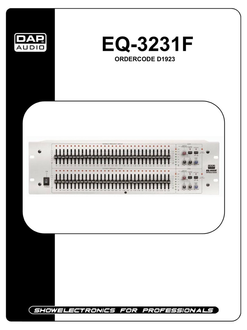DAPAudio EQ-3231F user manual