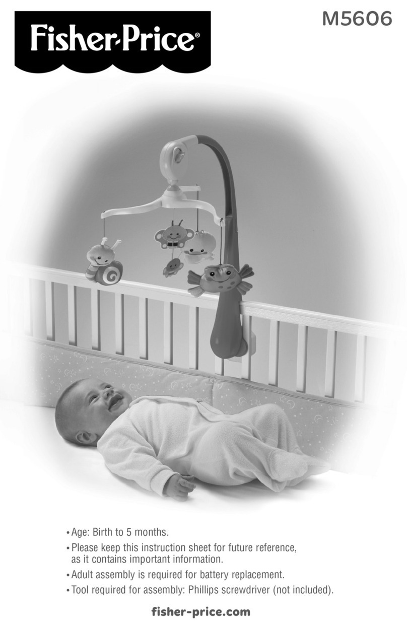 Fisher-Price M5606 User manual Fisher-Price M5606 User manual
