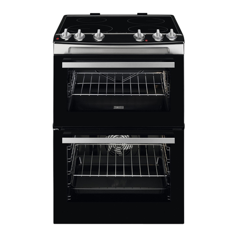 Zanussi ZCI66050BA User manual