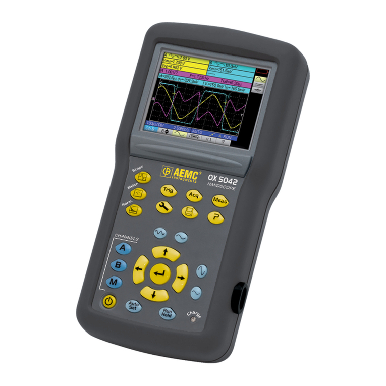 AEMC OX 5042 User manual