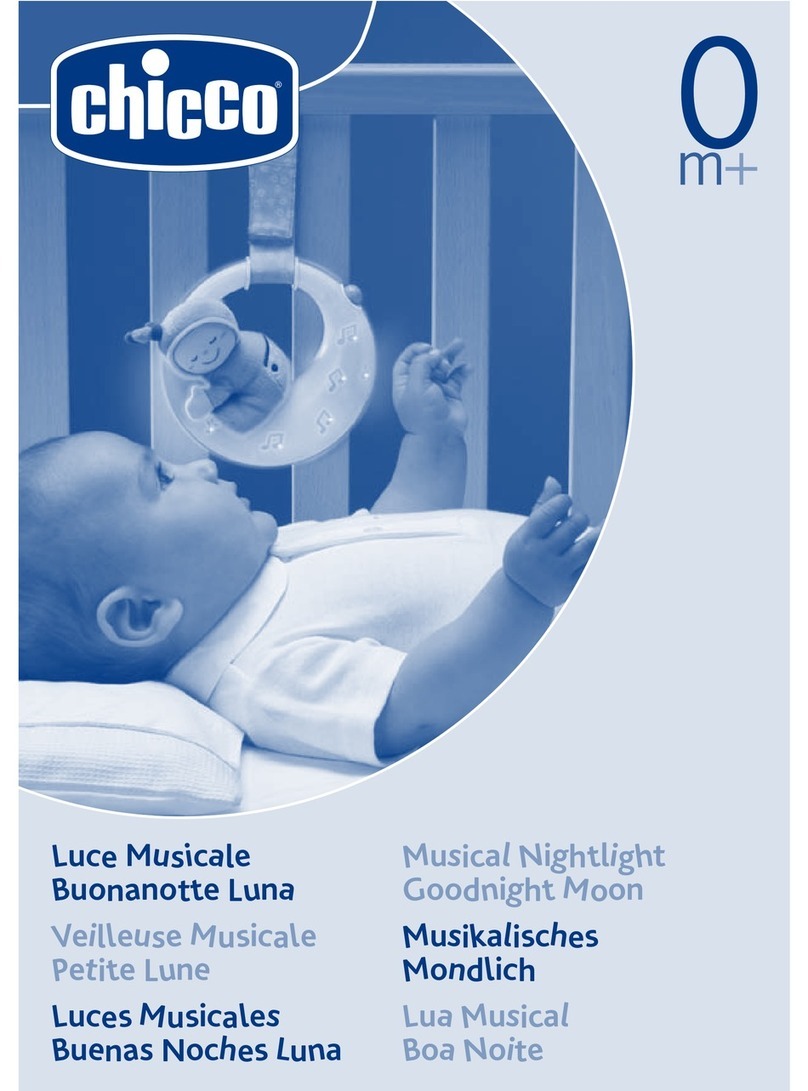 Chicco Musical Nightlight Goodnight Moon user manual Chicco Musical Nightlight Goodnight Moon user manual