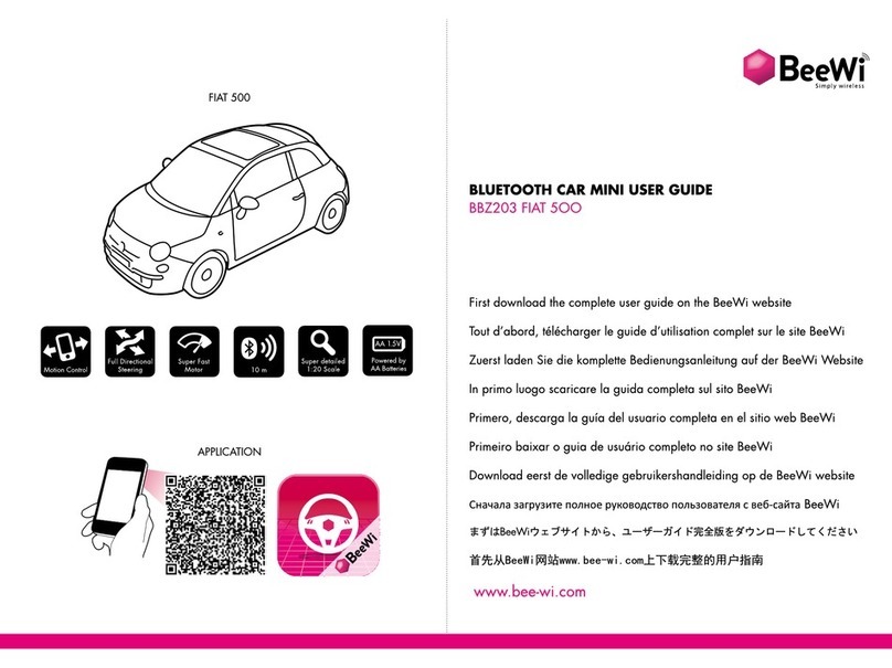 BeeWi BBZ203 FIAT 500 User manual