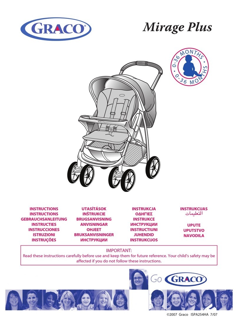 Graco Mirage Plus User manual