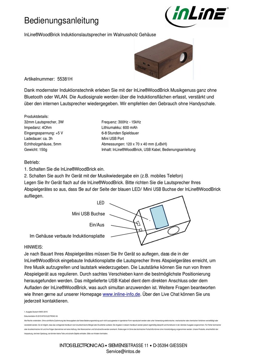 Inline WoodBrick user manual