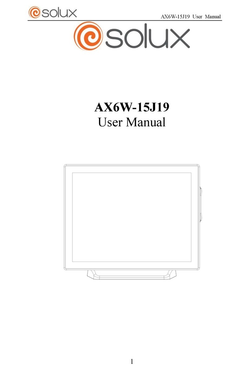 Solux AX6W-15J19 user manual