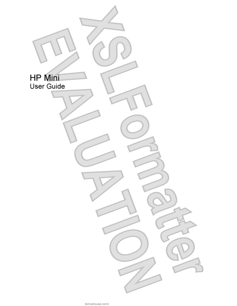 HP Mini User manual