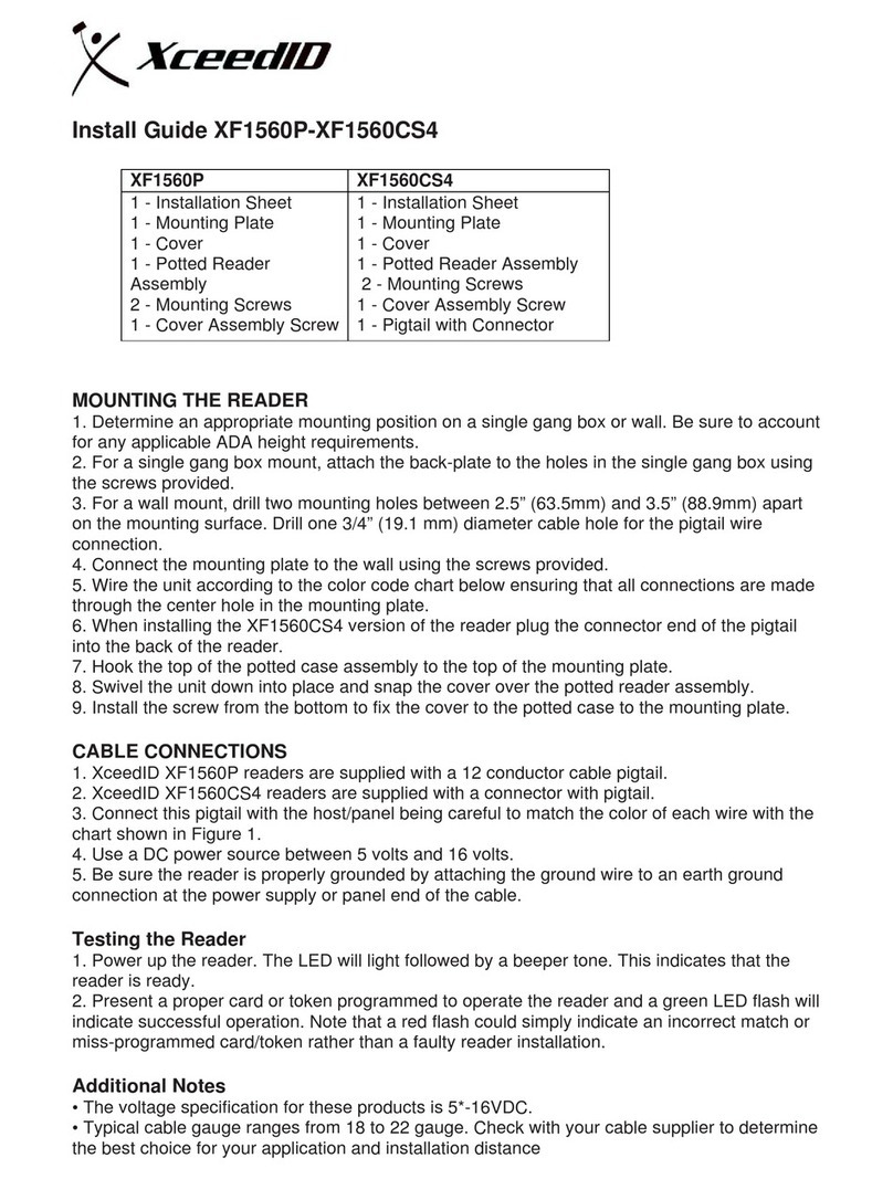 Xceed ID XF1560P install guide