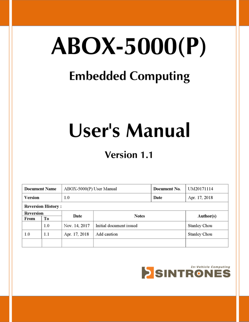 Sintrones ABOX-5000P user manual