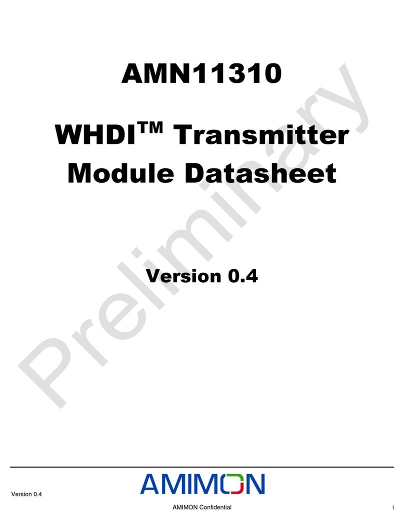 AMIMON AMN11310 WHDI datasheet