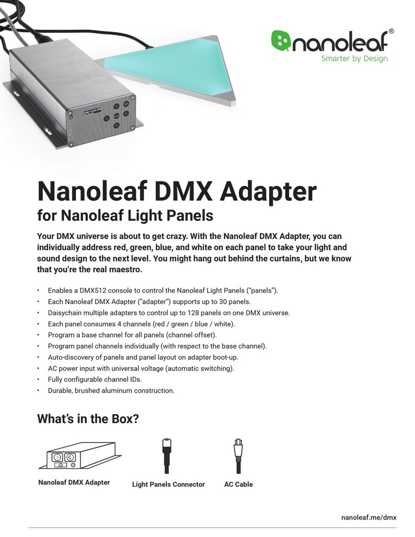 Nanoleaf DMX Adapter User manual