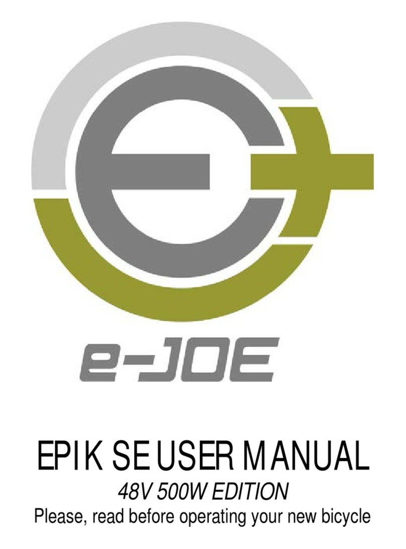 e-Joe EPIK SE User manual
