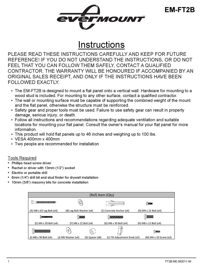 Evermount EM-FT2B User manual