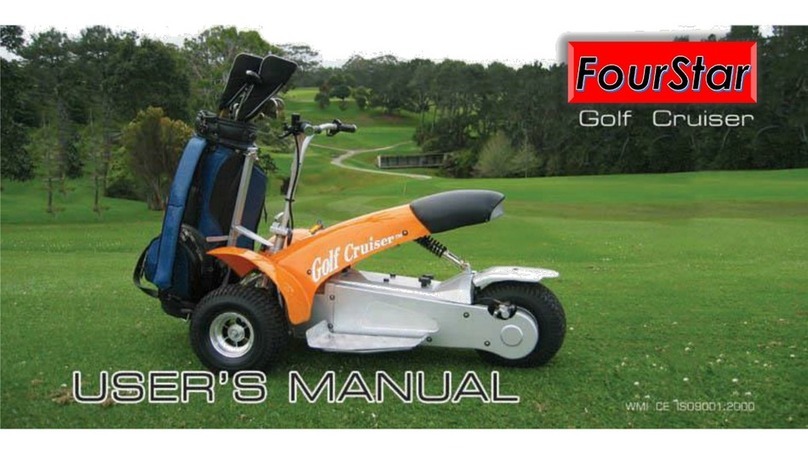 FourStar Golf Cruiser user manual FourStar Golf Cruiser user manual