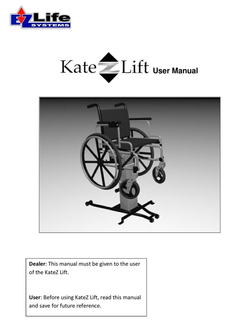 EZ Life Systems KateZ Lift user manual