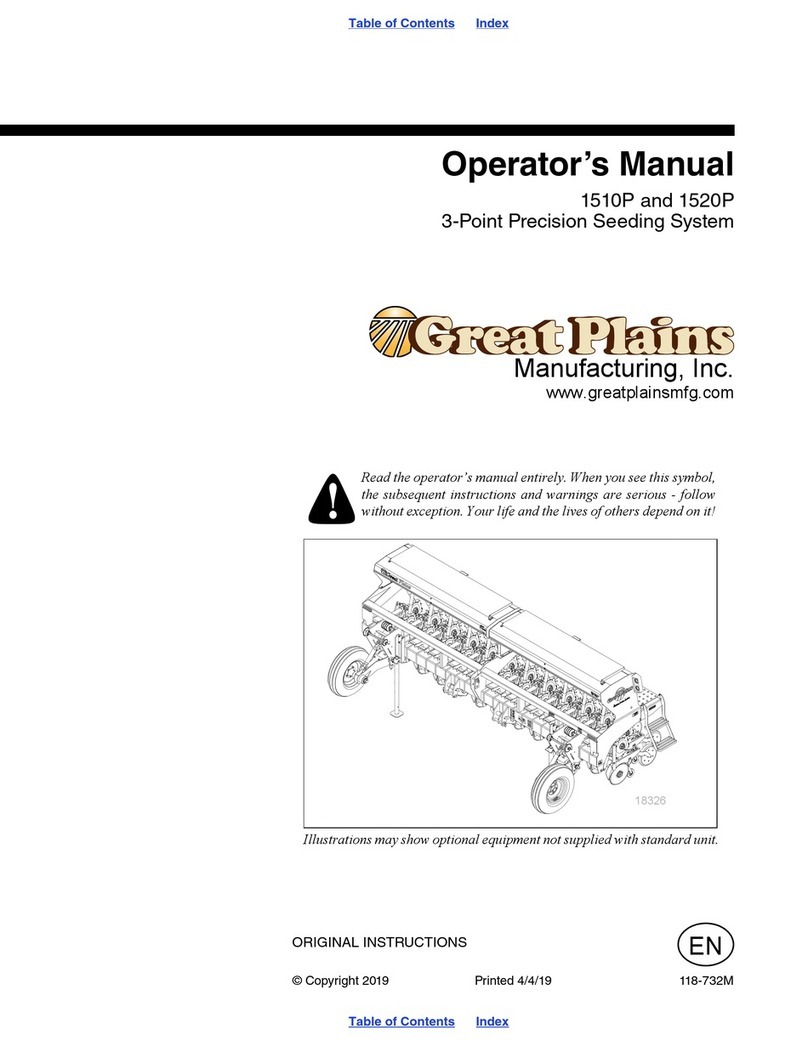 GREAT PLAINS 1510P Operator's manual GREAT PLAINS 1510P Operator's manual