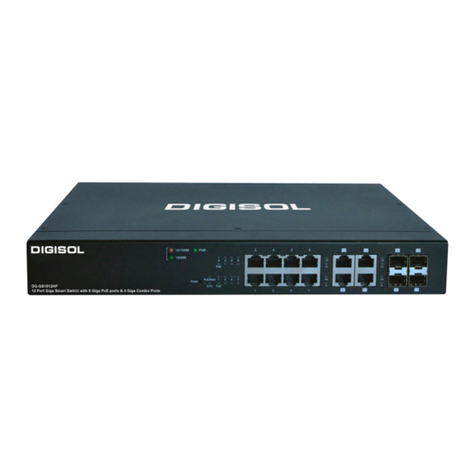 Digisol DG-GS1512HP User manual Digisol DG-GS1512HP User manual