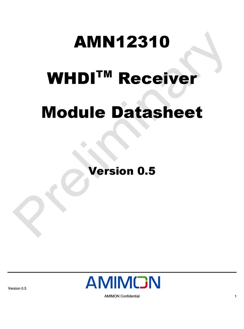 AMIMON AMN12310 WHDI datasheet