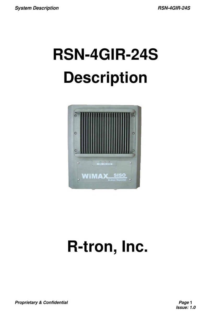 R-tron WiMAX RSN-4GIR-24S System description