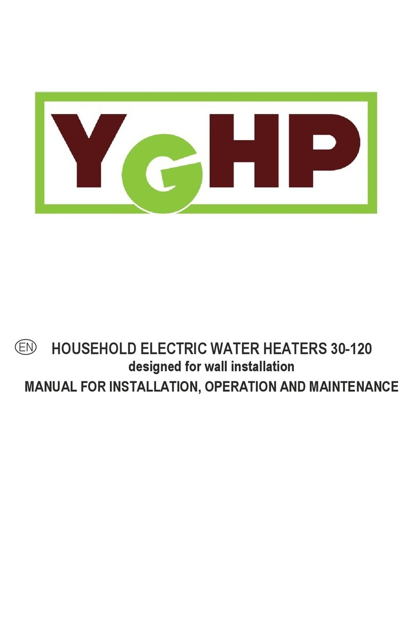 YGHP 30 MANUAL FOR INSTALLATION, OPERATION AND MAINTENANCE