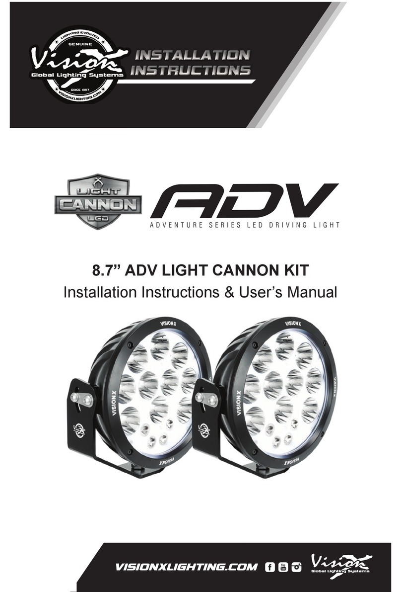 Vision X ADV Adventure Series Manual