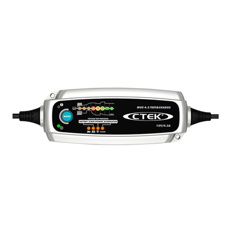 CTEK MUS 4.3 User manual