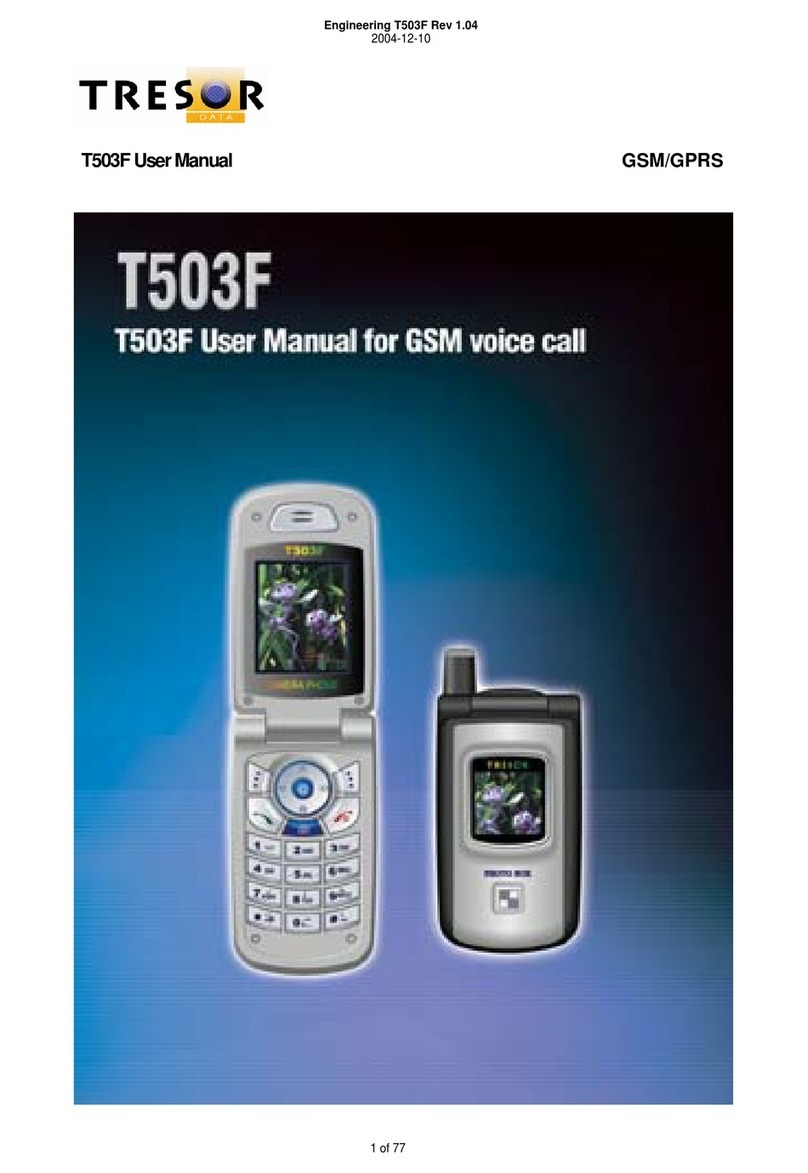 Tresor T503F user manual