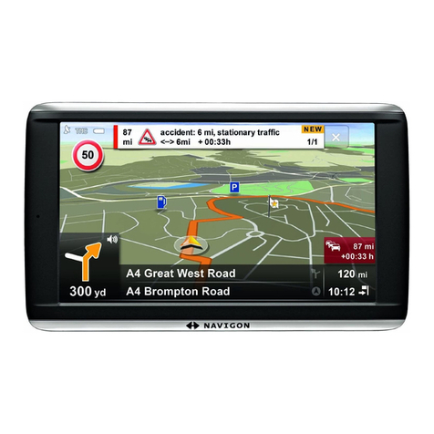 Navigon 72 Series User manual