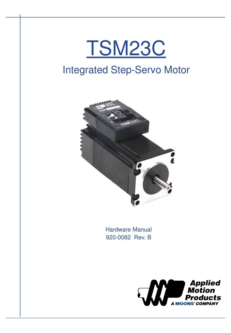 Applied Motion Products TSM23C Hardware manual