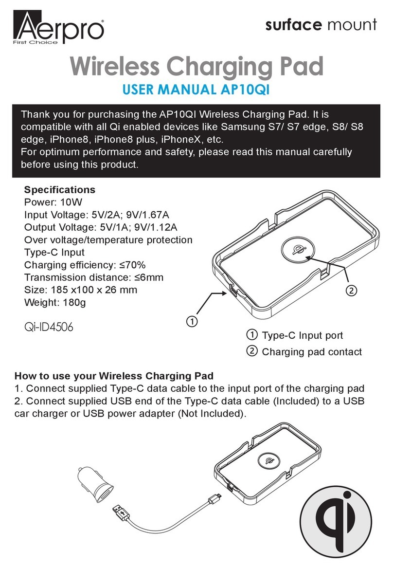 Aerpro AP10QI User manual