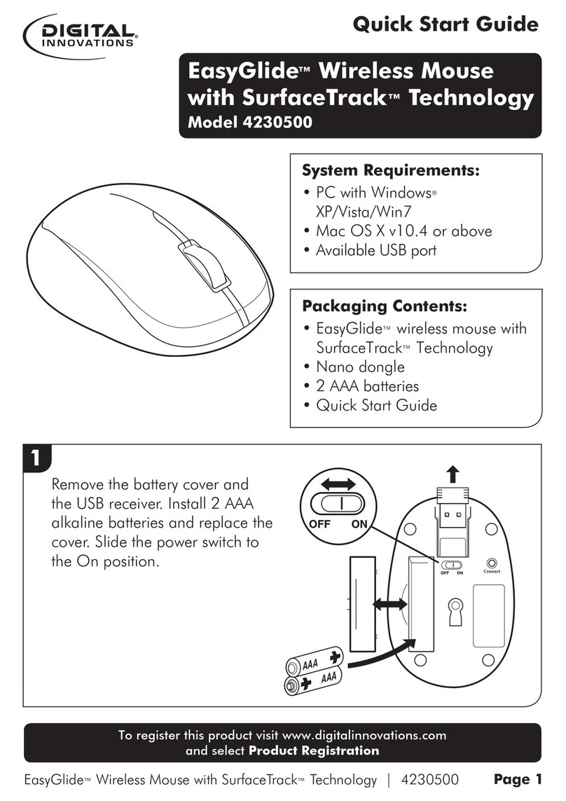 Digital Innovations EasyGlide 4230500 quick start guide