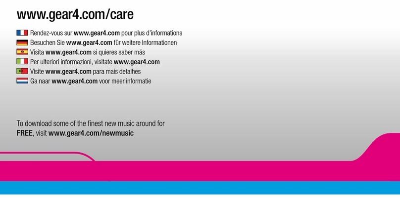 Gear4 AirZone FM user manual