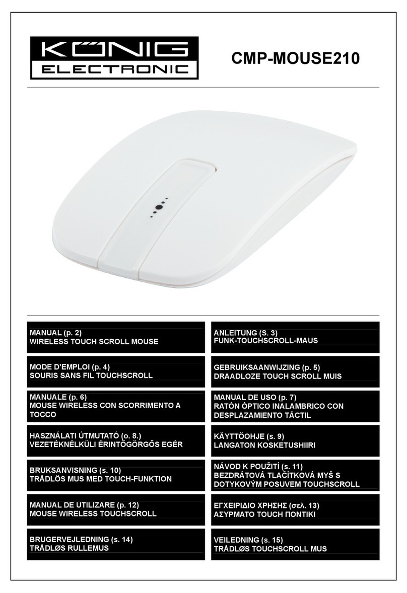 Konig CMP-MOUSE210 User manual