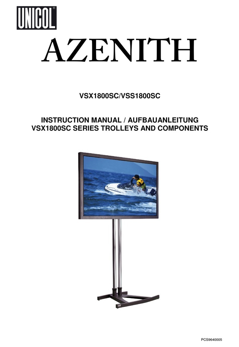 Unicol AZENITH VSX1800SC SERIES instruction manual